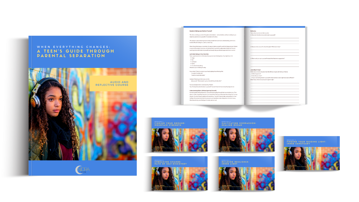 When Everything Changes: A Teen’s Guide Through Parental Separation - Audio and Reflective Program