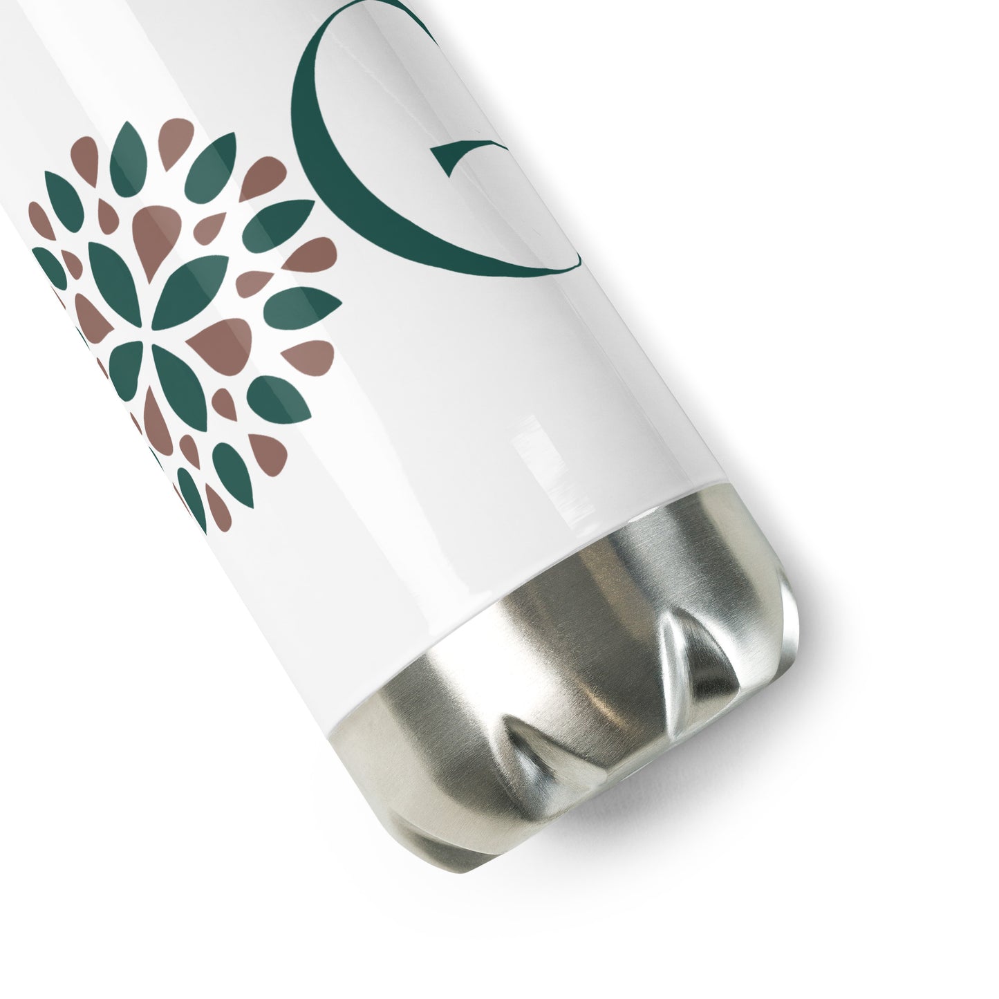 YOGA Stainless Steel Water Bottle - Green