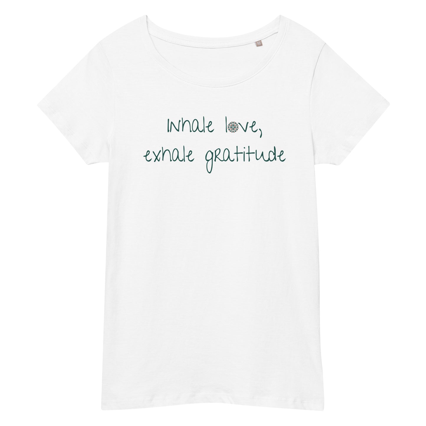 Inhale Love, Exhale Gratitude Organic T-shirt