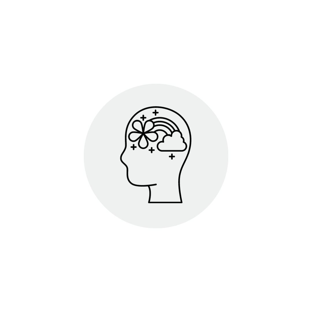 Healthy brain logo - Nidra Mind for Individuals