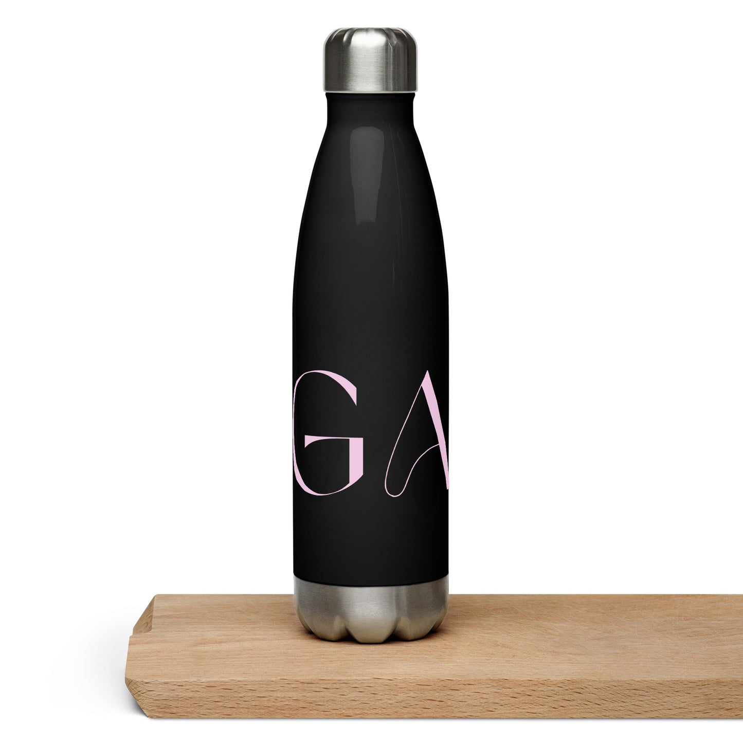 YOGA Stainless Steel Water Bottle - Pink