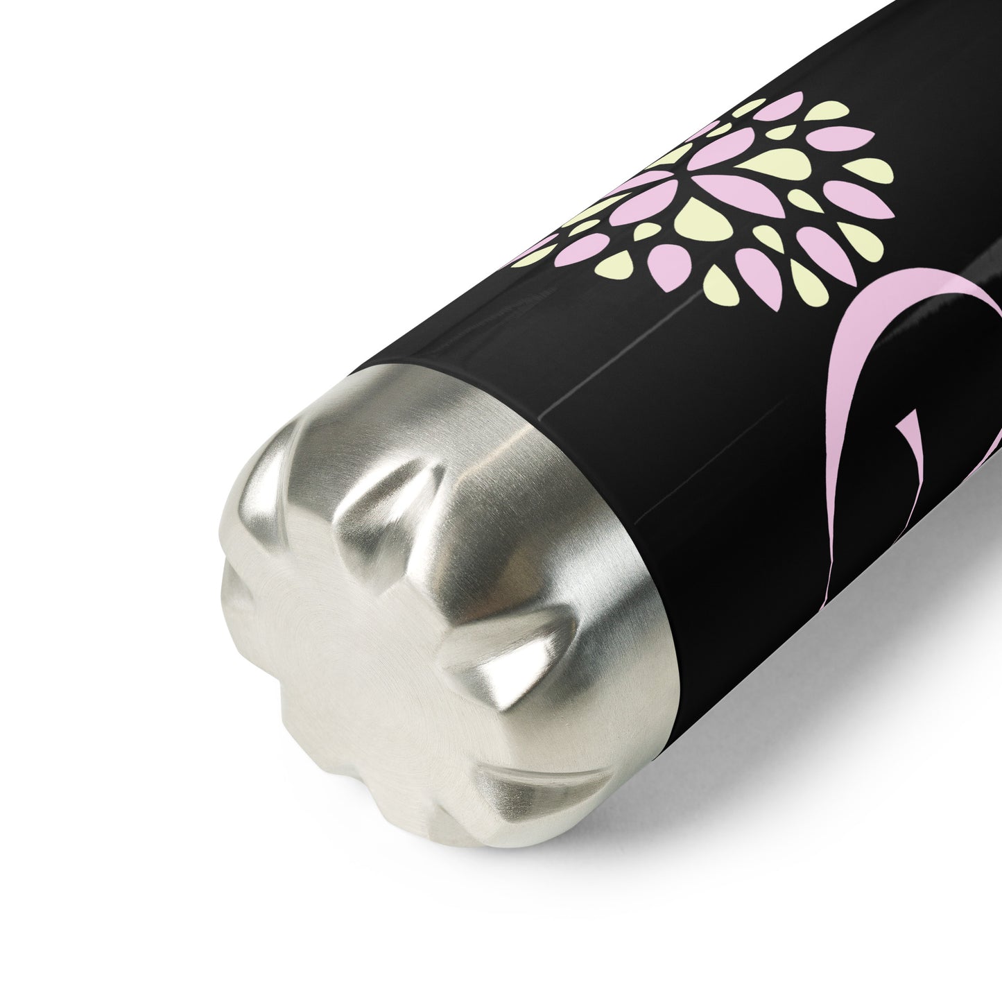 YOGA Stainless Steel Water Bottle - Pink