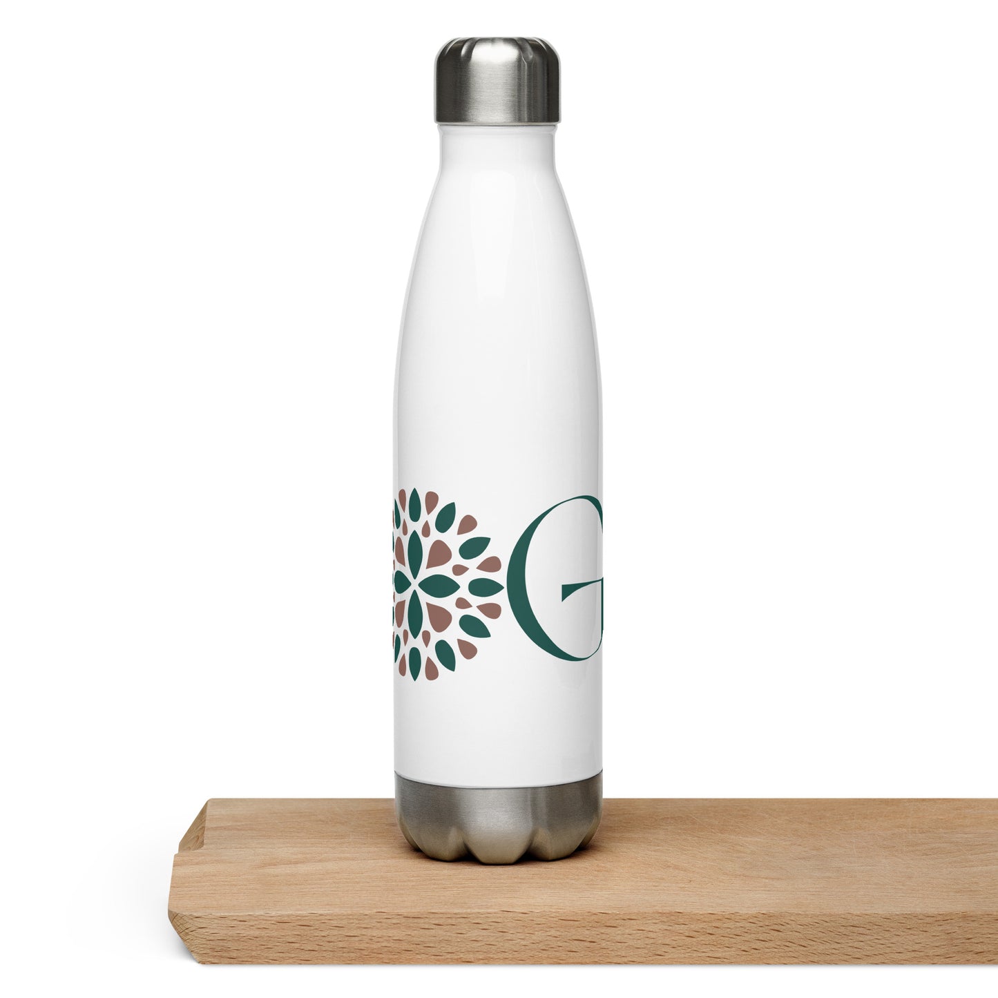 YOGA Stainless Steel Water Bottle - Green