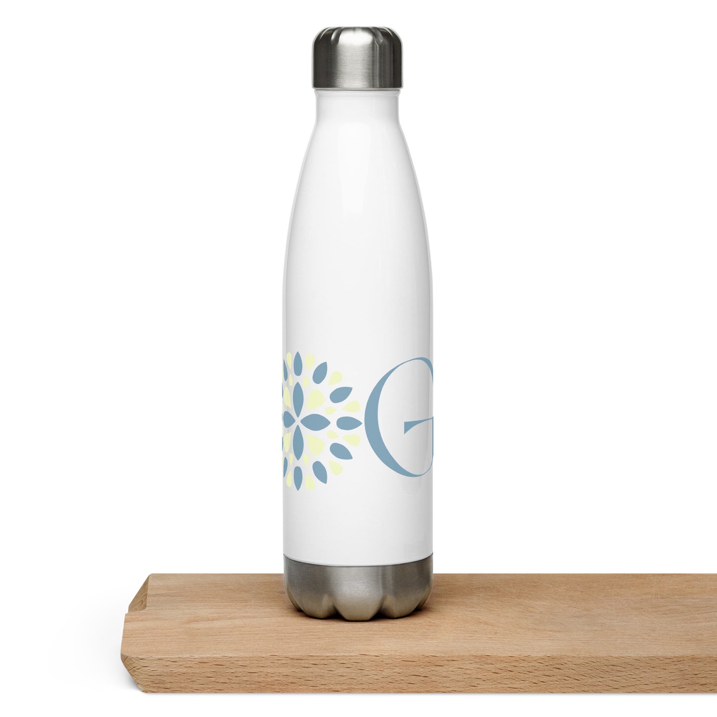 YOGA Stainless Steel Water Bottle - Blue