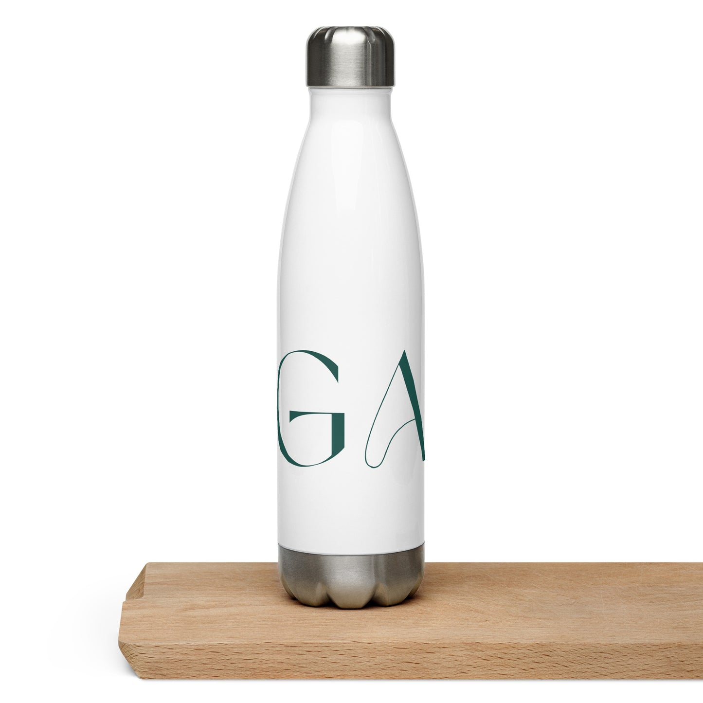 YOGA Stainless Steel Water Bottle - Green