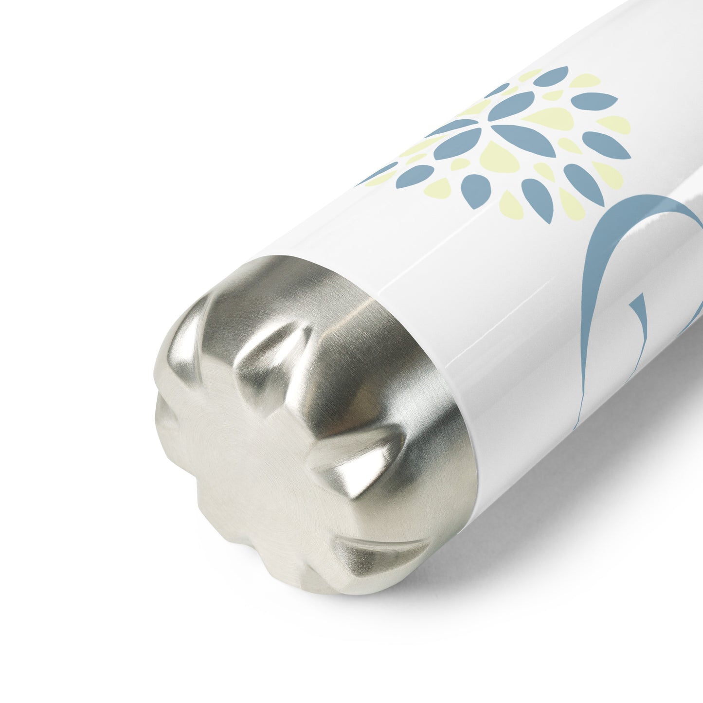 YOGA Stainless Steel Water Bottle - Blue