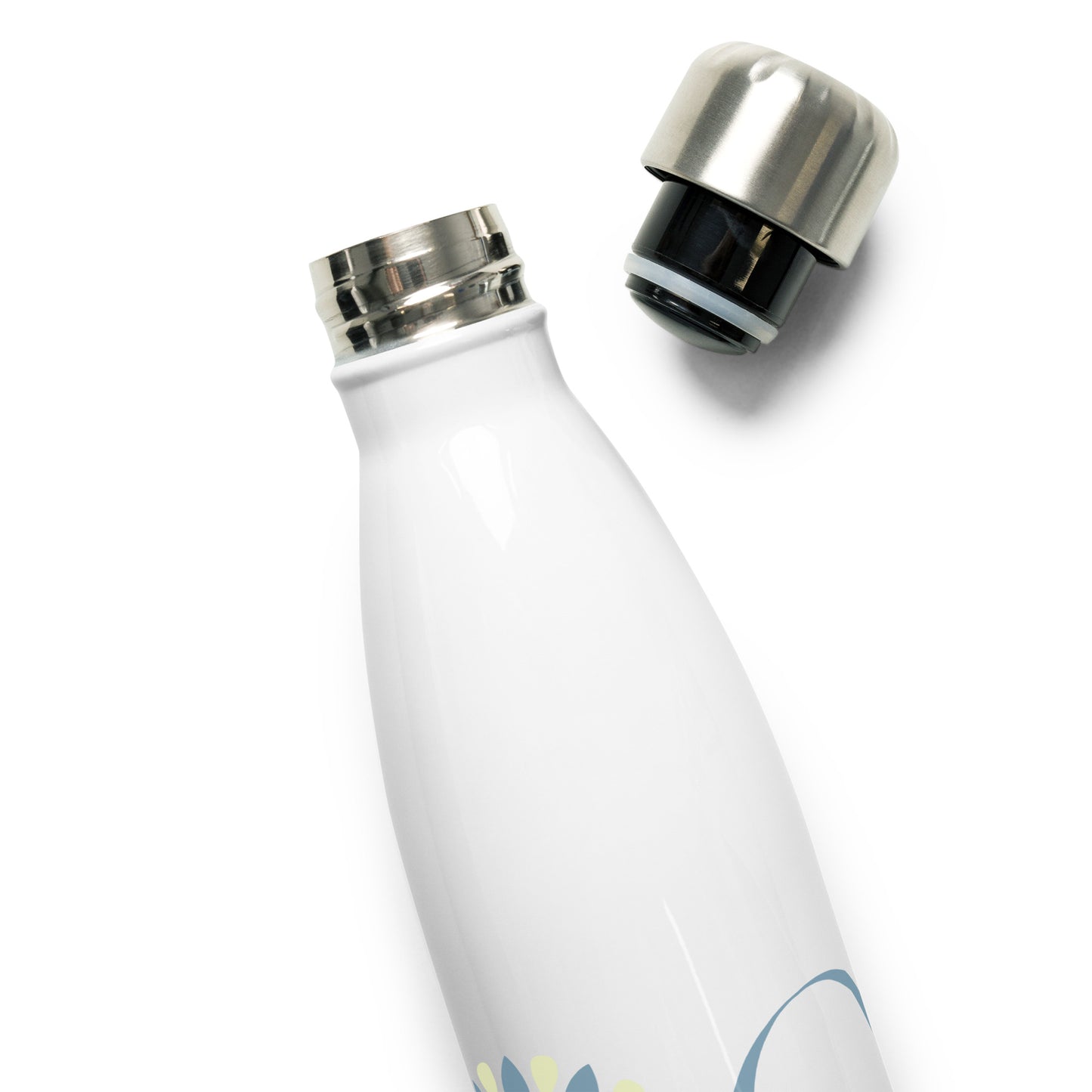 YOGA Stainless Steel Water Bottle - Blue