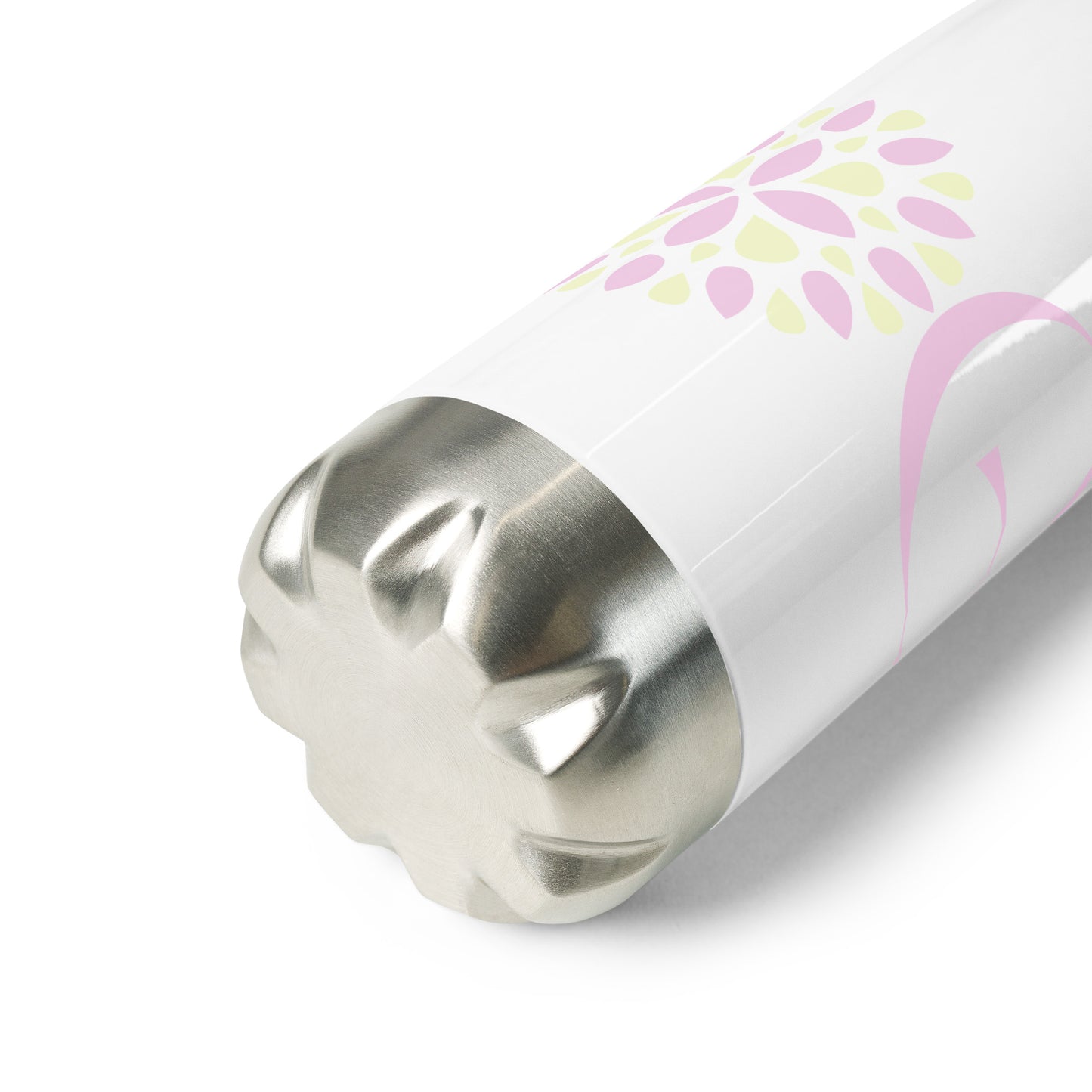 YOGA Stainless Steel Water Bottle - Pink